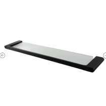 Norico Bellino Matte Black Zinc Alloy Towel Shelf 550mm